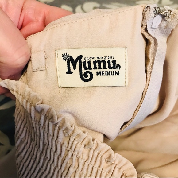 Show me Your MuMu BonBon strapless gown - Picture 9 of 16